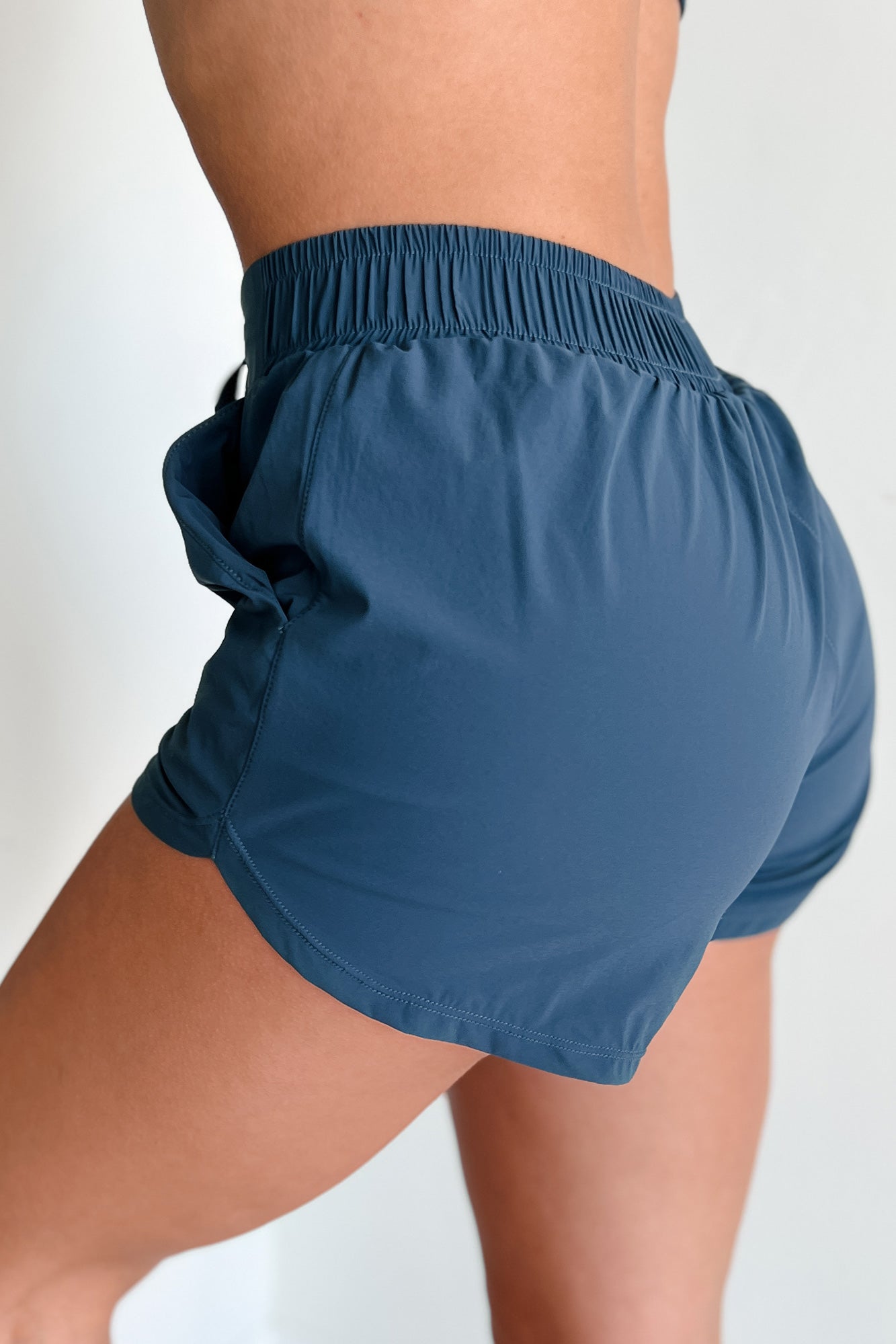 Playing With Heart Mono B Active Short (Midnight Navy)